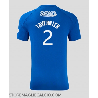 Rangers James Tavernier #2 Maglia Gara Casa Repliche 2024-25
